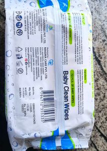 Baby Wipes 72 Count