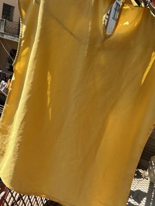 Casual Yellow Top