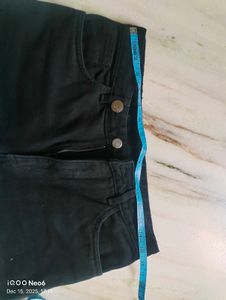 Black Denim Jeans free tops