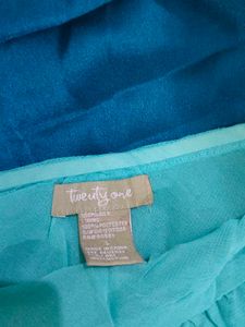 Party Wear Top , Stylish Back, Sequence Work