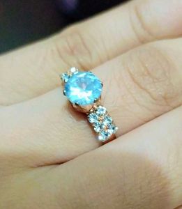 White Stone Ring