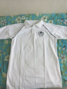 White Color Cricket Jersey (Top Only)