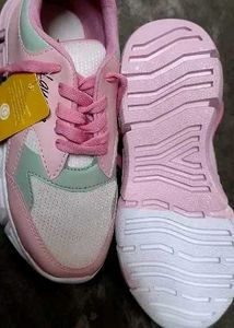 Layasa Pink &amp; Mint Sneakers