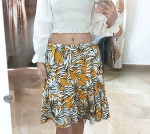 New Skirt Double Layer