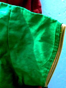 Art Silk Deep Green Cotton Inner Blouse