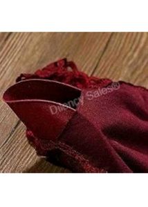 Maroon Bralette  Removable Padded Bra For Women