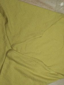 Green V Shape Top