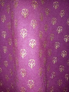 Elegant Purple Winter Kurta