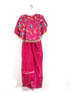 Rose Pink Emboridered Ethnic Wear Set (Girl’s)