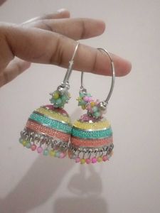 Multicolour Jhumka