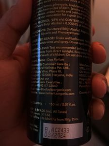Bellavita Klub man Deo Perfume