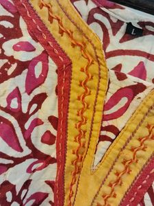 Floral Print short kurti