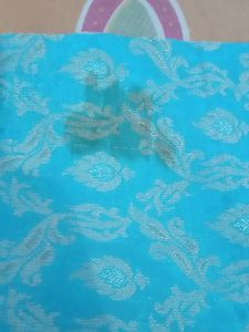 Sky Blue Silk Pant Suit....