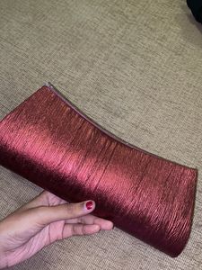 Maroon Clutch