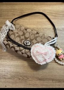Cute Heart Charm (crochet)💗💗