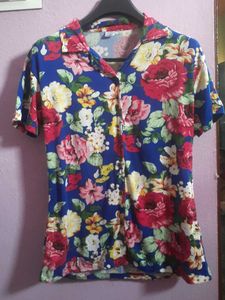 Floral Print Night Suit