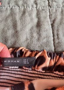 Zara Leopard Print midi Dress