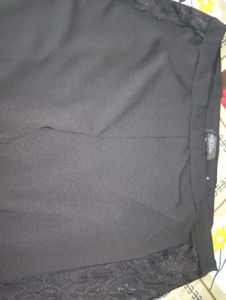 Black Pant &amp; Kurti Set