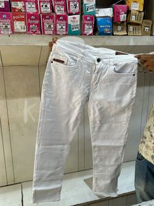 36 Inch Waist White Jeans Brand New