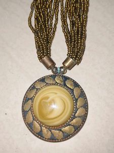 Beaded Statement Necklace