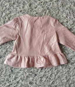 Pink Ruffle  Jacket