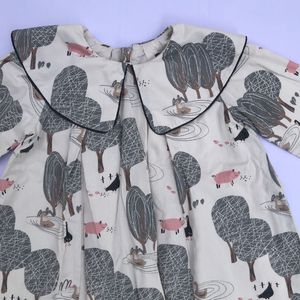 Flowy A Line Dress For Girl