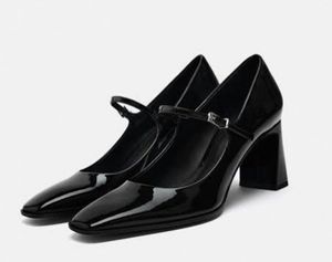 Zara Mary Jane Heels