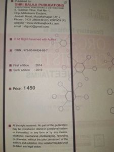 ORGANIC CHEMISTRY by Ms Chouhan