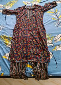 Floral Print Kurta