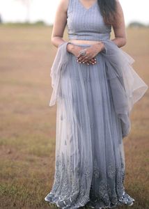 Bridal Grey 2 Piece