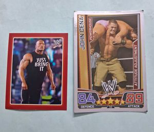 SLAM ATTAX CARD AND STICKER