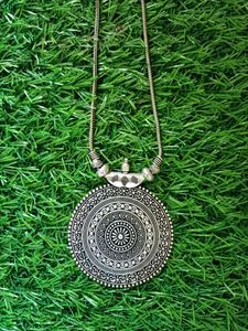 Silver Chain With Pendant