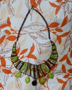 Boho Beaded Necklace