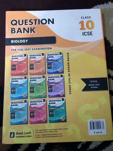 ICSE Biologu Question Bank Class 10