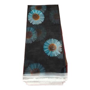 New Organza Floral Print Saree