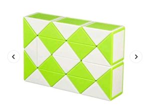 Twisty Snake Brain Puzzle Cube With Multicolor in