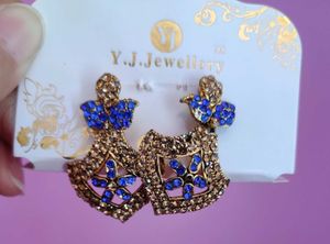 Blue Stone Earrings