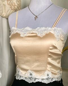 Silk Camisole Tank Top