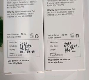 Combo Of Deconstruct Serum