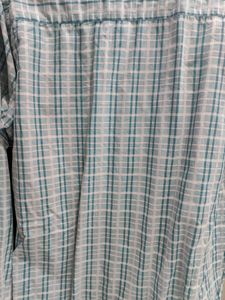 A Checked Bluesish Greyish Shirt, Comfortable Good