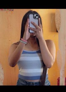 knitted Crop top