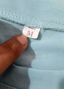 Baby Blue Cropped Top