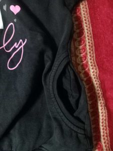 Black Lovely Hoodie