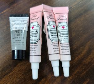 3 Too Faced Primer+1 Smashbox Primer