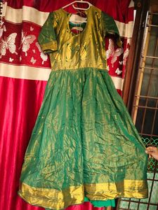 Ethnic Green Gown