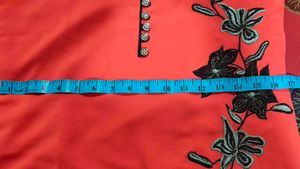 Tomato Red Kurti For Women