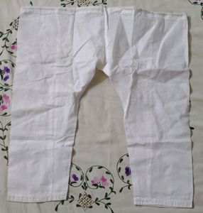 Drawstring White Pant (Boy)