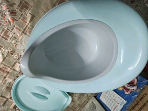 Infant Potty Toilet With Removable Tray &amp; Lid