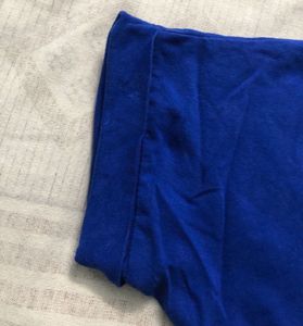 BLUE T-SHIRT TOP