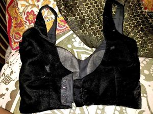 Black V Neck Blouse